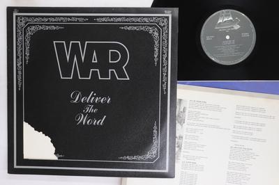 Виниловая пластинка WAR Deliver The Word AW2004 LAX RECORDS 1978 Япония Соул-фанк Б/у