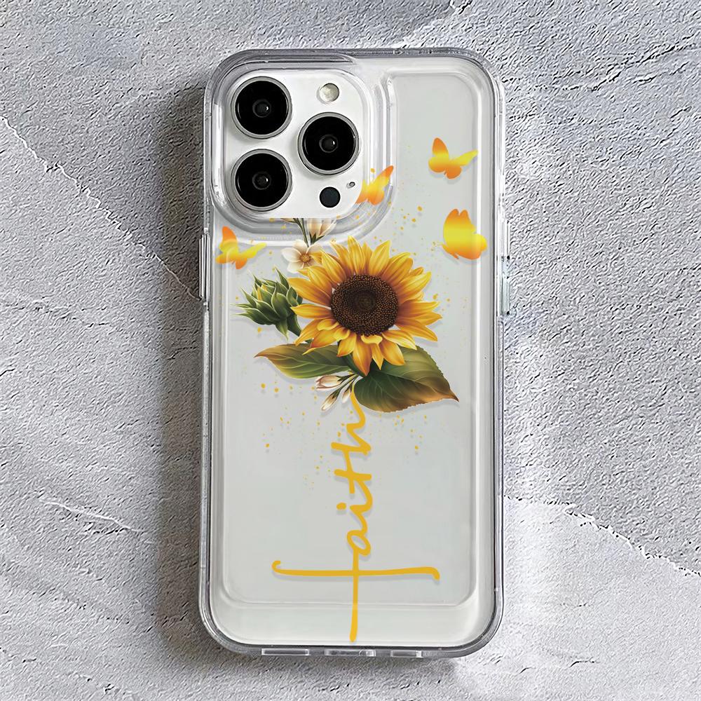 Чехол для телефона с мелкими свежими цветами для IPhone 16 15 14 13 12 11 Pro Max 12 IPhone 16 Plus X XS XR 7 8 Plus Мягкий чехол Funda