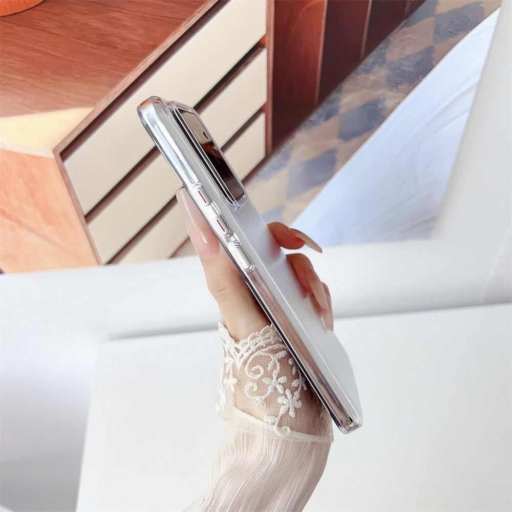 Transparent Glossy Tile Pattern Protective Hard Phone Case For Xiaomi Redmi K60 K70 14 13 1Pro Ultra 4Pro PC Armor Cover