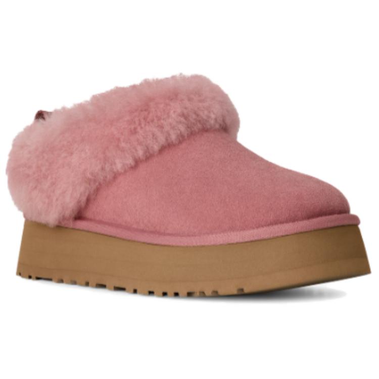UGG Ботильоны из спилка коровьей кожи Прочные Простые Удобные Для поездок на работу Уличные Повседневные Модные Ботильоны до щиколотки Зимние ботинки Женские ботинки Розовые 1171393-PDW
