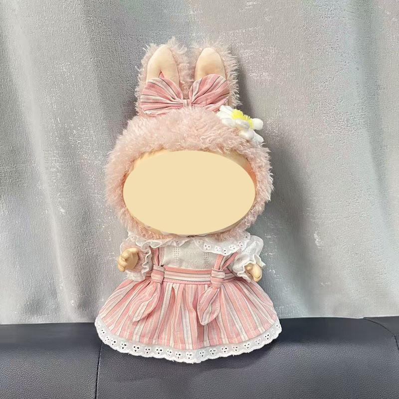 [Cloth Only] 38cm Doll Clothes MOKOKO Lace Dress Set Fashion Trend Colorful and Cute Doll Accessories