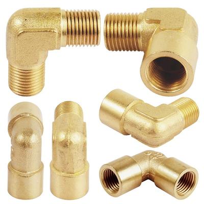 1/8" 1/4" 3/8" 1/2" Трубное соединение Латунь 90-градусный отвод Штуцер для шланга Внешний диаметр 6-10 мм Латунный фитинг для труб Муфта Соединитель Адаптер