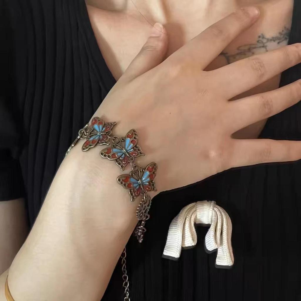 Ожерелье из бисера Y2K со звездой - Титановая сталь, панк-готический стиль для женщин