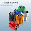 JKFB8 New Sports Aluminum Wheels  Tire Valve Caps For Skoda Kylaq Elroq Octavia Enyaq Kamiq Scala Rapid Superb Karoq Fabia Accessories