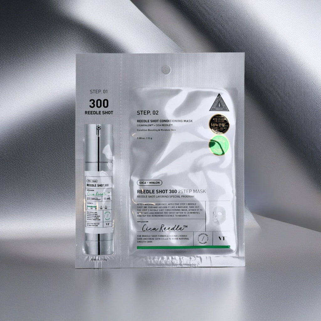 VT COSMETICS Маска Reedle Shot 300 2-ступенчатая 1,5 г+25 г