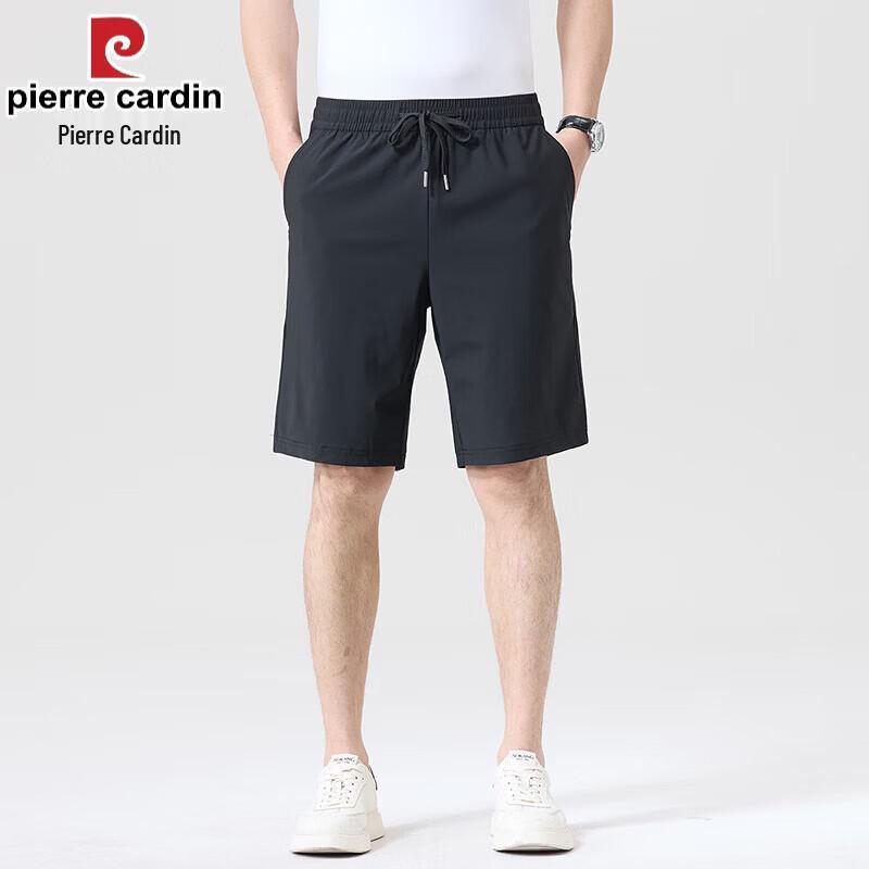 Pierre Cardin Мужские повседневные спортивные шорты из ледяного шелка