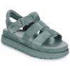 UGG Кожаные Римские Сандалии Женские Зеленые 1137890-RNS