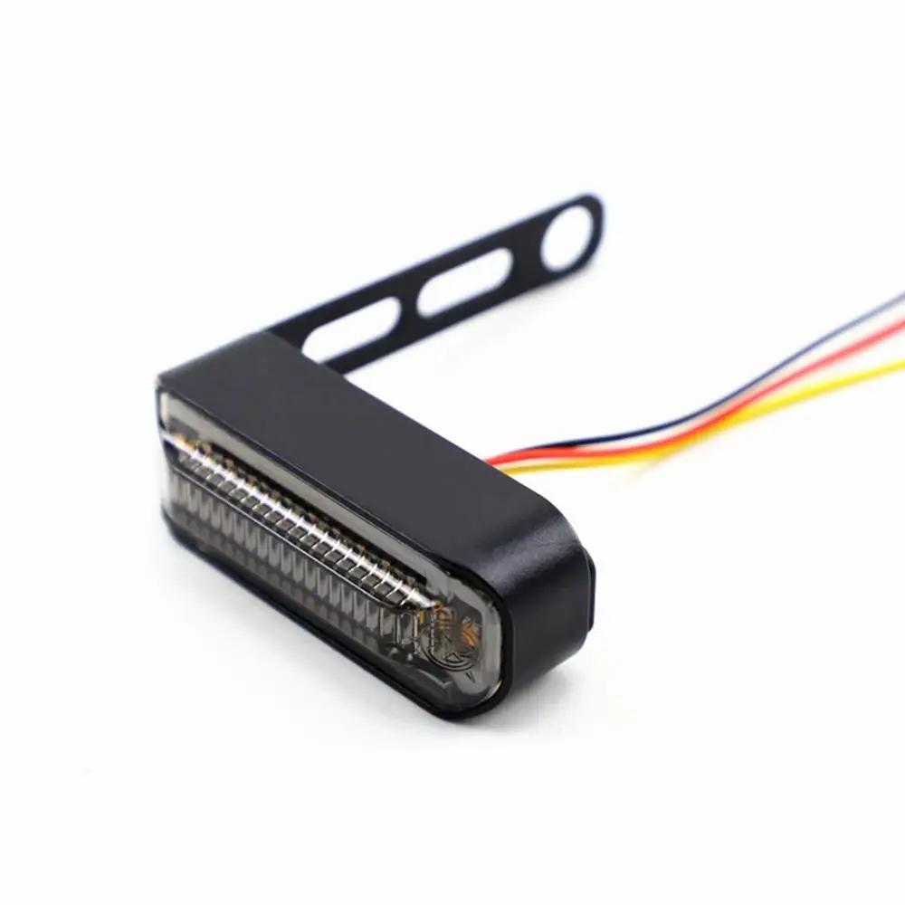 2 шт. мотоциклетный поворотник 12 В сигнальный индикатор светодиодный дневной ходовой водяной поворотник поворотные огни мотоциклетный предупреждающий свет