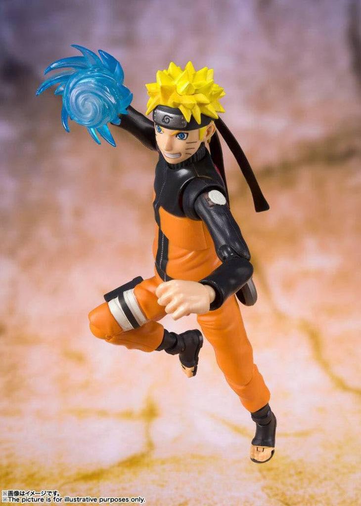 TAMASHII NATIONS NARUTO Shippuden Uzumaki Naruto 140 мм окрашенная подвижная фигурка SHFiguarts [ЛУЧШИЙ ВЫБОР] Прибл.. ПВХ и АБС