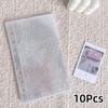 Многочисленные карманы Прозрачные листы Папка для DIY Альбом для фотографий Сменные страницы 4 отверстия 4 кольца Карта Марка Штамп Штамп для вырезания Хранение ювелирных изделий