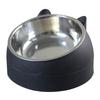 Practical Product Stainless Steel Inclined Cat Bowl Non-slip Base Puppy Cat Neck Protection Pet Supplies