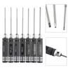 7pcs HSS Hexagonal Key Screwdrivers Tools 0.9-3.0mm For RC Model Hexagonal Screwdriver