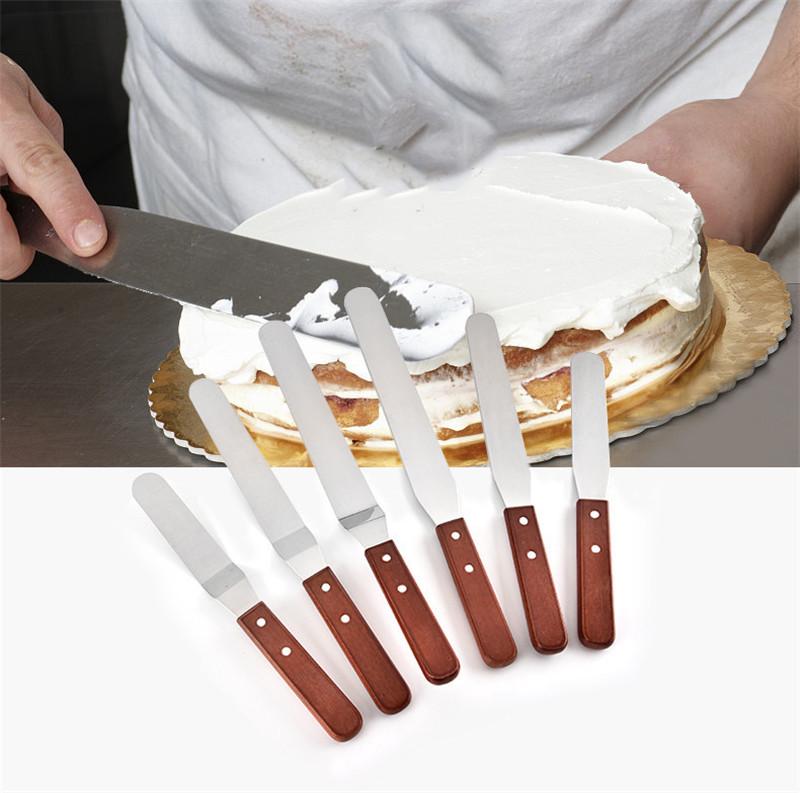 3 шт./набор угловых шпателей для глазури из нержавеющей стали, шпатель для крема, масла, торта, скребок, полировщик, кухонный гаджет