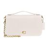 New Bea Cross Grain Leather Shoulder Bag, Crossbody Bag, Handbag Small Women's White CC501-B4HA