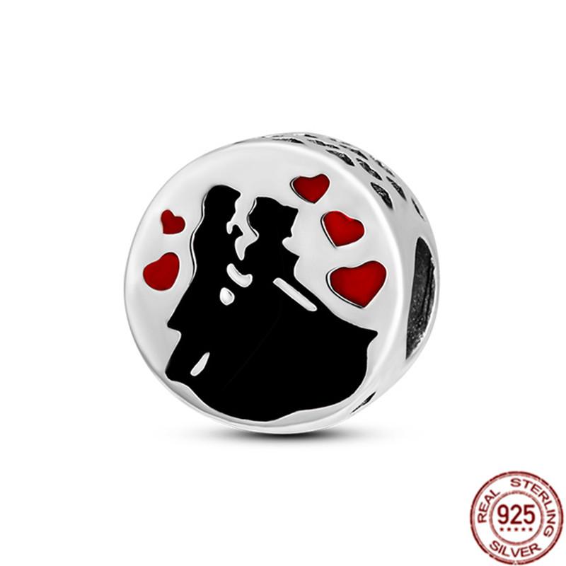 Новый Стерлингового Серебра 925 пробы Fortune Cat & Good Fortune Карп Рыба Висячие Подвески Fit Sweet Fashion Браслет Женский Ювелирные Изделия Своими Руками