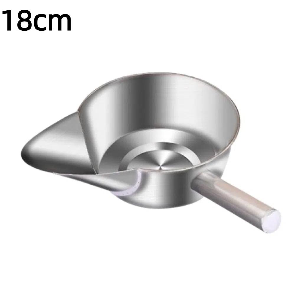 Совок для упаковки из нержавеющей стали Утолченная ложка-черпак с утиным клювом Кухонный гаджет Миска для смешивания жареной пищи Ресторан быстрого питания