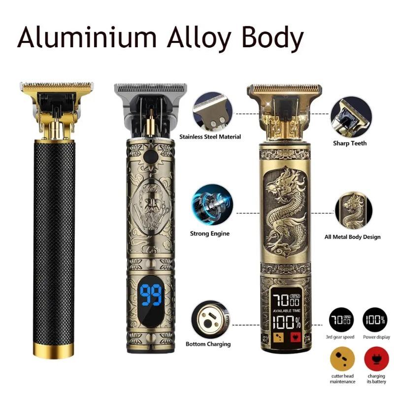 Машинка для стрижки волос, трехскоростная регулировка, гладкая головка, электрическая масляная головка, электрическая машинка для стрижки волос, парикмахерская