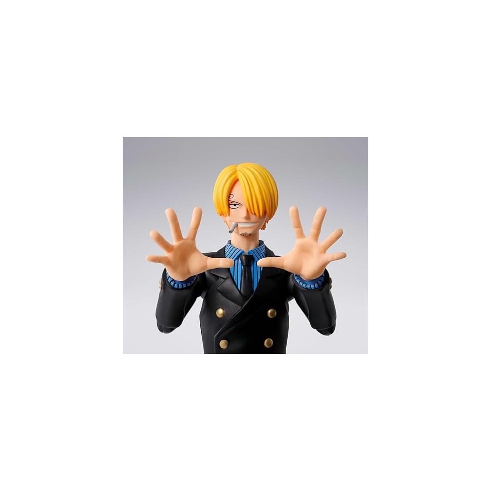НАРОДЫ ТАМАШИИ SH. Фигурка Figuarts One Piece Санджи Рассвет Приключений 155 мм ПВХ АБС Экшен-фигурка