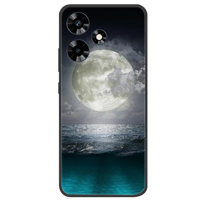 For Infinix Hot 30 Case Soft Black Silicone Bumper Butterfly Phone Cover for Infinix Hot 30 X6831 Cases Hot30 Fundas Coque