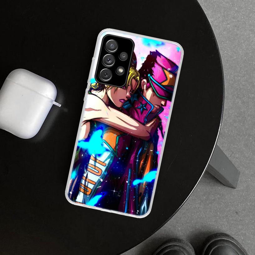 Чехол для телефона JoJo's Bizarre Adventure Джолин Куджо для Samsung Galaxy A12 A22 A32 A52 A72 A02S A51 A50S A31 A20S A10S Note 2