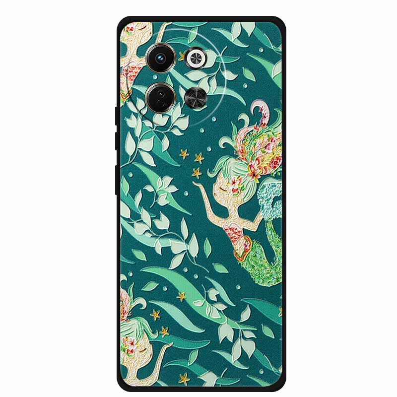 3D Тисненая Чехол Для Tecno Pova 6 Neo Чехол для Телефона Ударопрочный Силиконовый Мягкий Чехол Для Tecno Pova 6 Neo 5G Задняя Крышка Чехол 6Neo Funda