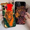 Крутой Чехол для Телефона с Тигром и Леопардом для Apple iPhone 14 17 Pro Max 13 16 11 XR XS MAX 12 15 Pro 7 8 Air