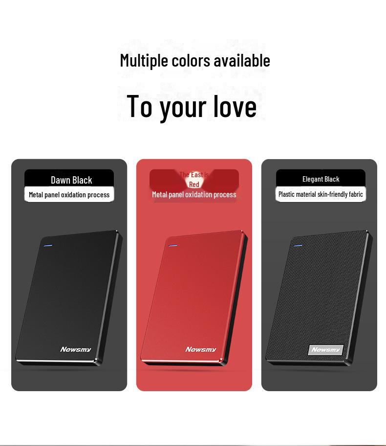 Внешний жесткий диск Newman USB 3.0 - 500 ГБ, 1 ТБ, 2 ТБ для телефона и ПК