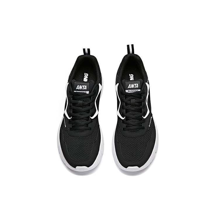 Anta Running Collection Sports Running Shoes Men's Black White 912125527-2