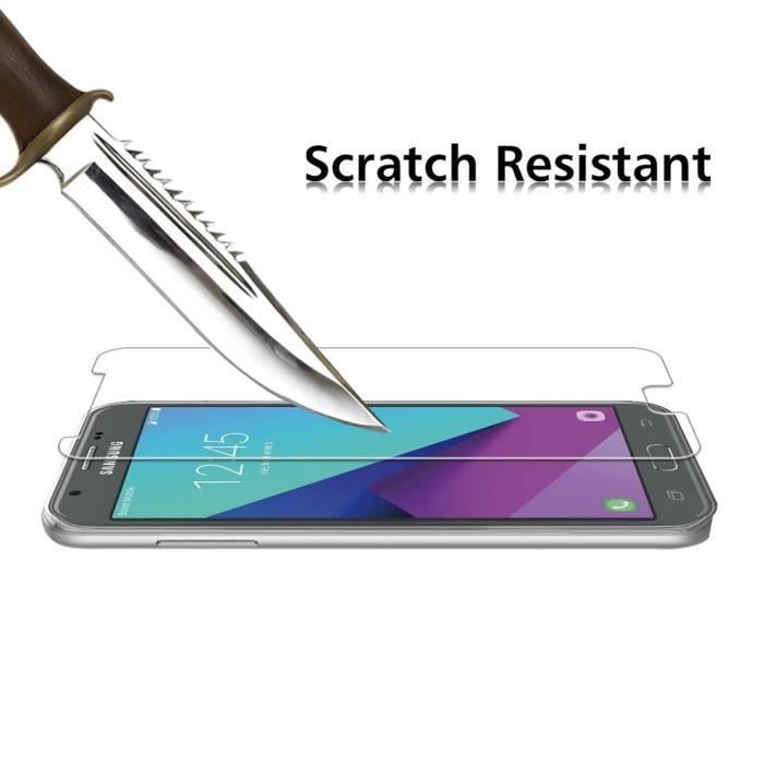 Закаленное стекло для SAMSUNG GALAXY J3 2017 J330 - Защитная пленка для экрана, Ультрапрочная, Прозрачная [Phonillico®]
