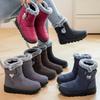 New Cotton Shoes, Women's Snow Boots with Added Fleece and Thickened High-top Casual Women's Boots