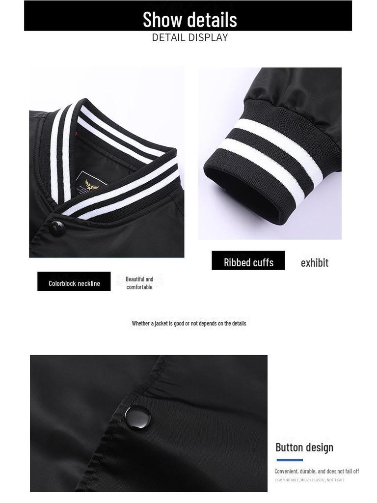 Бейсбольная куртка унисекс с цветными блоками — мужская куртка-пилот в американском стиле на весну/осень, модная рабочая одежда для пар