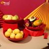 Большая melamine тарелка для фруктов и закусок Wuhe