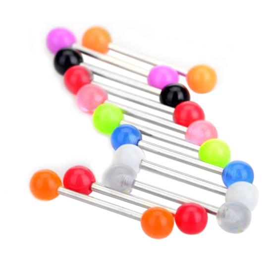 50/90 шт акриловый язык, нос, соски, ногти, кольцо для пирсинга живота и пупка, декор