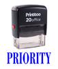 Printtoo Self Inking Rubber Stamp Офисные канцелярские принадлежности PRIORITY Custom