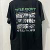 Редкая Коллекция Title Fight Подарок для Фаната Унисекс S-5XL Футболка Унисекс Футболка