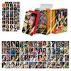 124 Cards Collection Cards Small Stickers Double-sided LOMO Flash Card Box