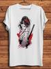 Japanese Samurai Ninja Geisha Onna Bugeisha Funny T Shirt Unisex Casual Short Sleeve TShirt Unisex Streetwear Tee Breathable Print