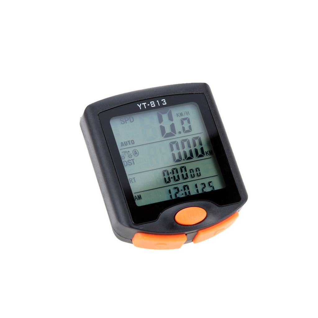 Беспроводной Велосипедный Цифровой Компьютер Одометр Спидометр Секундомер Термометр Ночной Свет Подсветка