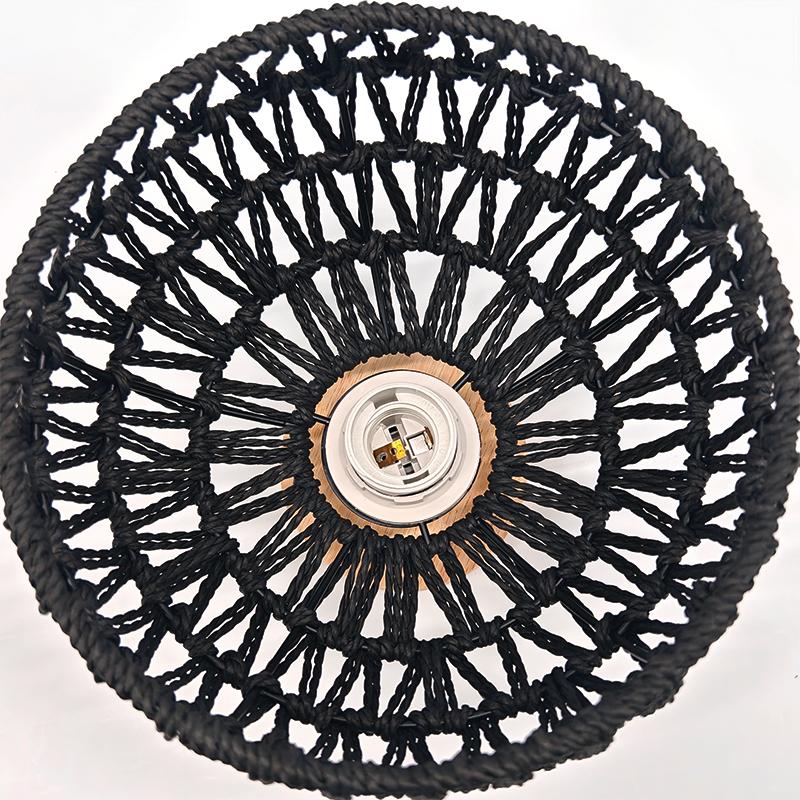 Classic Design Chandelier Hanging Lamp Ceiling Handmade Pendant Light Fixtures Weaving Home Living Bed Room Decoration