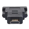 DVI-I Dual Link(24+5контактный) Адаптер-конвертер «мама-папа» совместимый с HDMI HDTV DVD LCD