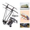 10Pcs Train Model Accessories Arm Pantographs Bow Sand Table Building Kit DIY 1:87 HO Scale