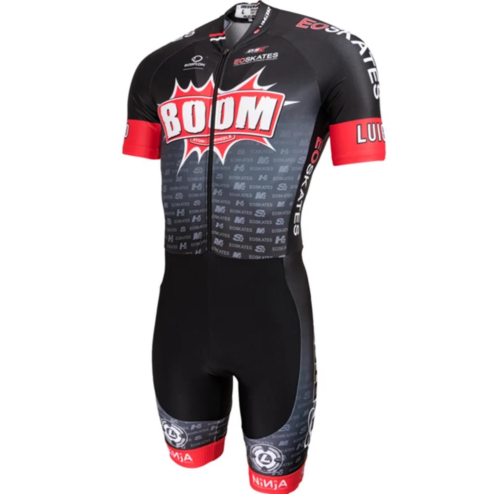 BONT Гоночный комбинезон Мужской Speed Inline Роликовые коньки Костюм для скоростного катания Триатлон Одежда Ciclismo Катание Комбинезон Велоспорт