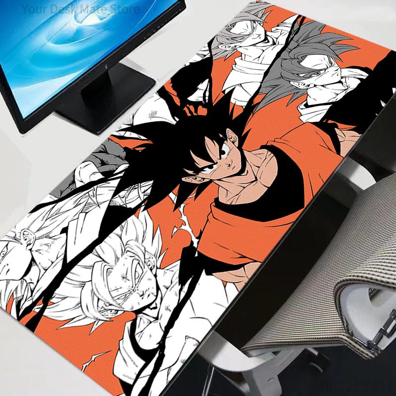 Mouse Pad Dragon Ball Anime Professional E-sports Gamers Speed Pc Gaming Rubber Keyboard Notbook Desk Mat Mousepad