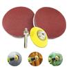 100PCS Sanding Discs Pad For Drill Grinder Rotary Tools Backing Pad 3inch 75mm