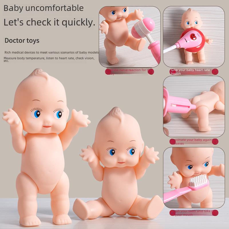 [Специальное предложение] Детский набор игрушек «Доктор»: Медсестра, Стетоскоп, Инъекция, Имитация медицинского инструментария 