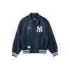 New Era MLB Los Angeles Dodgers Letter Embroidery Back Print Zip-Up Long Sleeve Jacket Unisex jackets Blue 14179179