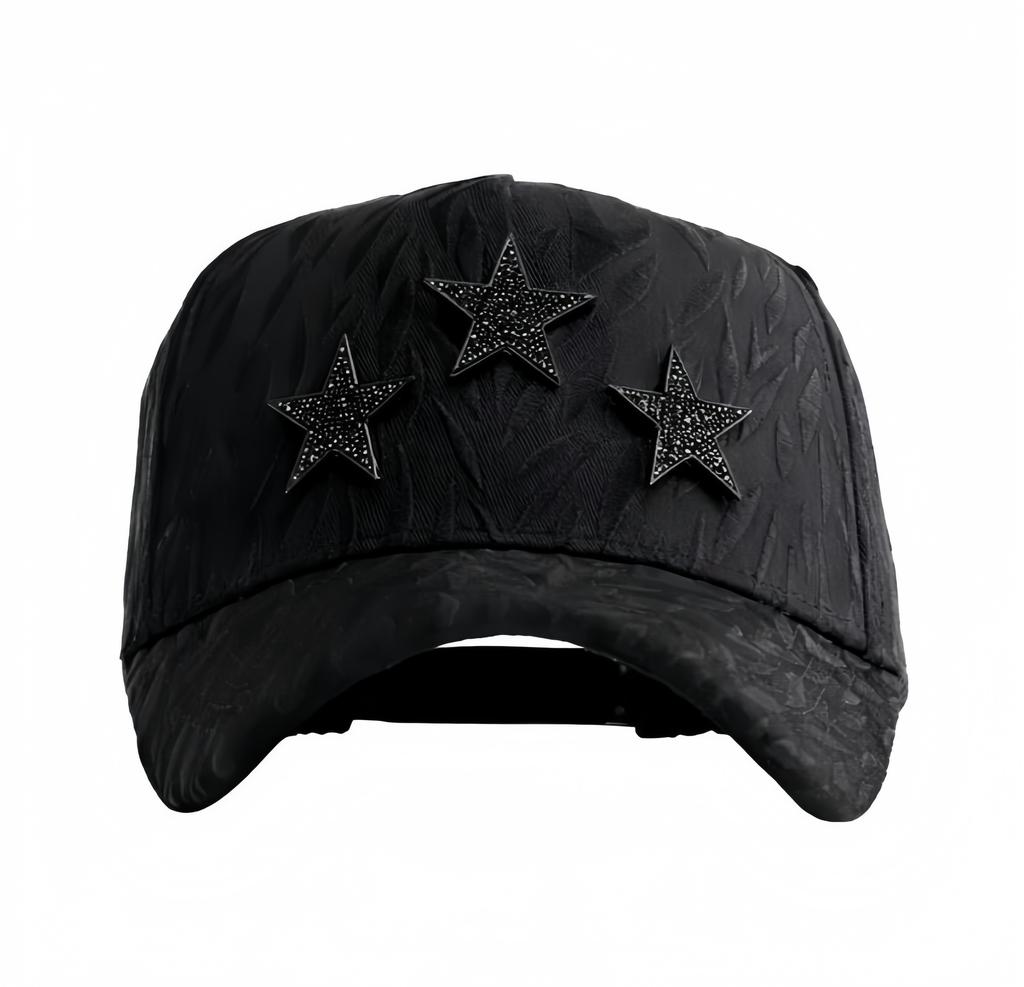 High Quality 5-Panel Curved Brim Baseball Cap with Rhinestone Embellishments Terry Fabric Dobby Style-Sporty Unisex Adult Hat