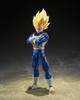 TAMASHII NATIONS Dragon Ball Z Super Saiyan Vegeta 135mm PVC ABS Painted Action Figure S.H.Figuarts <Dangerous Pride> Approx. &