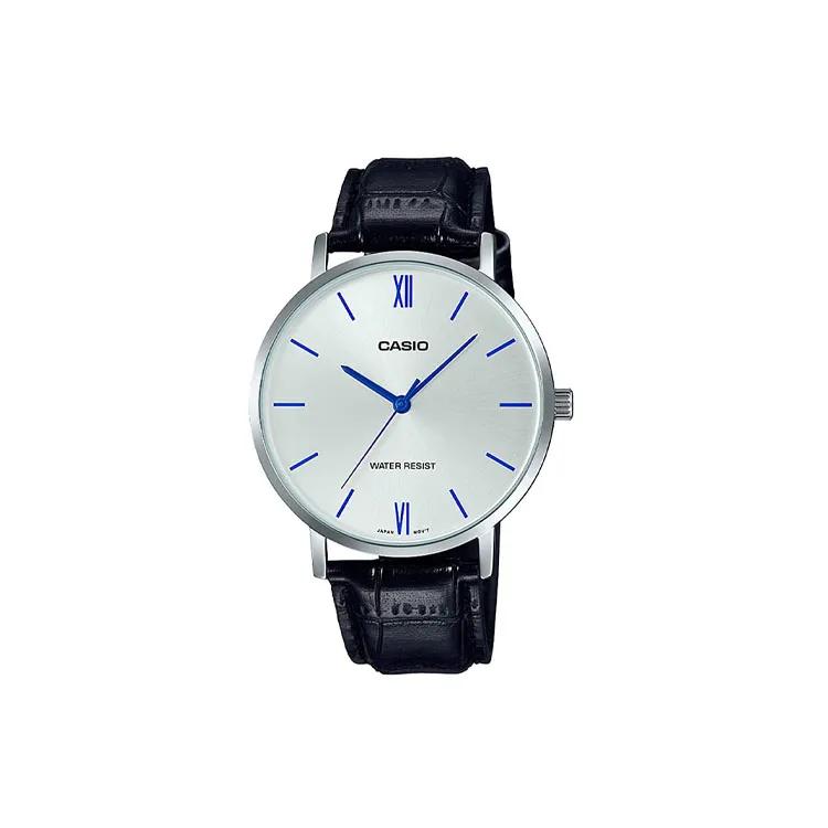 CASIO Men Standard Series Silver Watch MTP-VT01L-7B1 (Unisex) Japanese Korean Watches MTP VT01L 7B1
