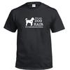 Its Not Dog Hair Its Labradoodle Glitter Silhouette Funny Cotton Black T-Shirt